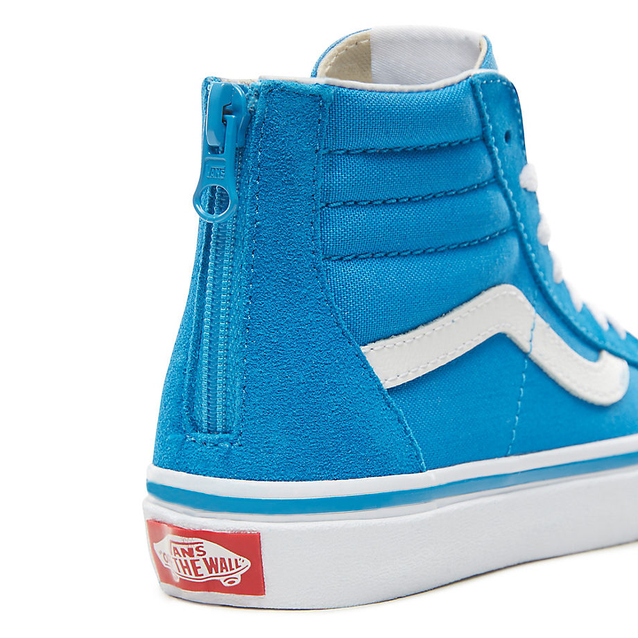 high top vans zipper